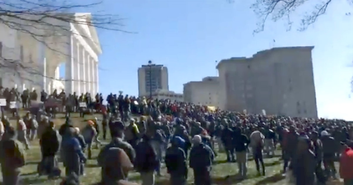 EXCLUSIVE VIDEO: Thousands of Second Amendment Supporters Descend on ...